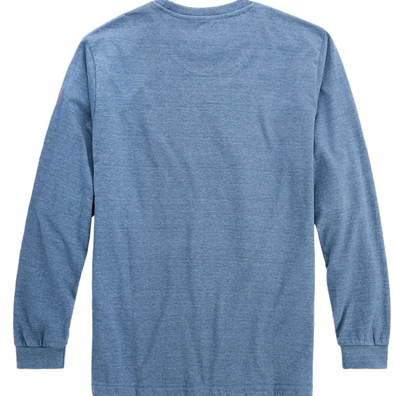 Men's Buckhorn River Americana Long Sleeve Graphic T-Shirt