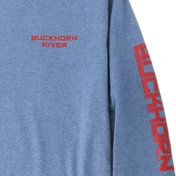 Men's Buckhorn River Americana Long Sleeve Graphic T-Shirt