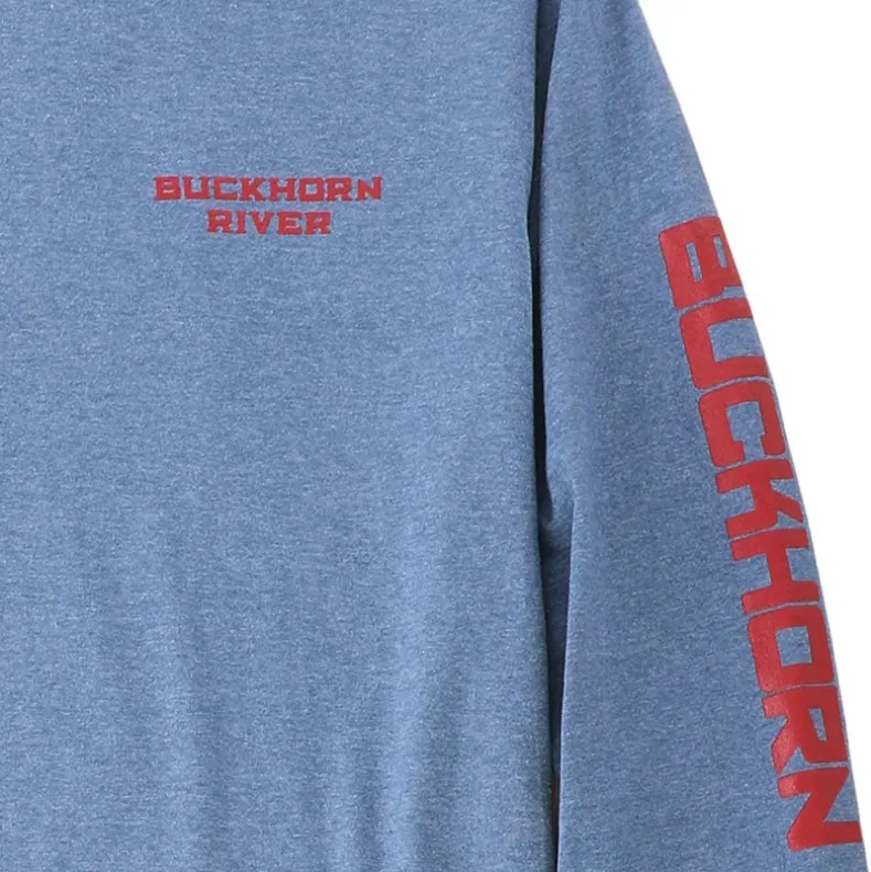Men's Buckhorn River Americana Long Sleeve Graphic T-Shirt