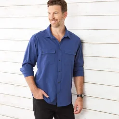 Men's Button-Up Long Sleeve Shirt