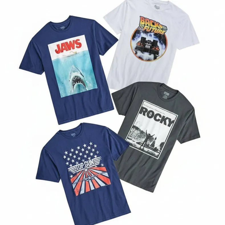 Men’s Classic Movie Graphic T Shirt