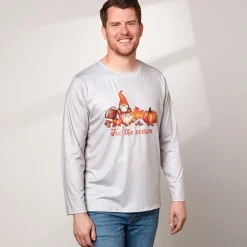 Men's Fall Long Sleeve T-Shirt
