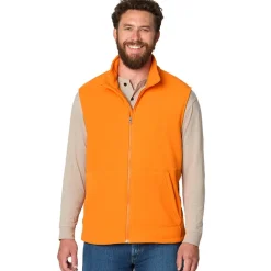 Men's Fleece Zip-Up Vest