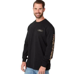 Men's Ford Car Long Sleeve Graphic T-Shirt