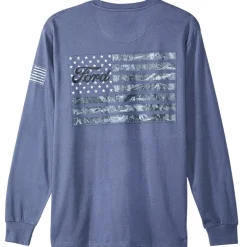 Men's Ford Car Long Sleeve Graphic T-Shirt
