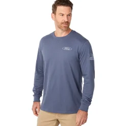 Men's Ford Car Long Sleeve Graphic T-Shirt