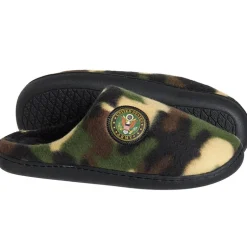 Men's Plush US Army Camo Slippers