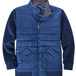 Men's Sweater Fleece Puffer Jacket