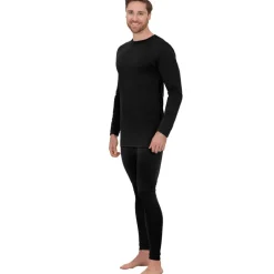 Men's Thermal Long Johns Set - Long Sleeve Top and Pants