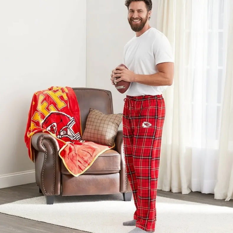 Men's Ultimate NFL Plaid Flannel Pants