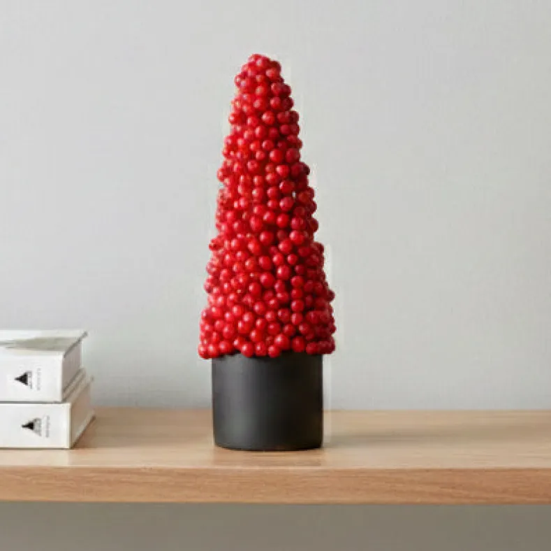Merry Berry Tabletop Christmas Tree 12"