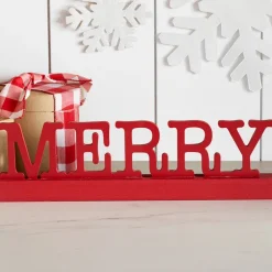 Merry Tabletop Sign
