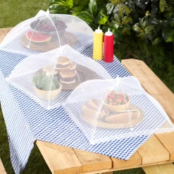 Mesh Food Covers for Outdoors - Set of 3