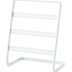 Metal Earring Holder Black or White