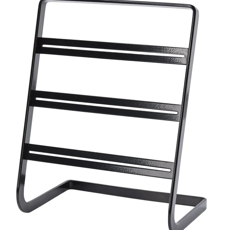 Metal Earring Holder Black or White