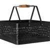 Metal Storage Organizer Caddy with Handles