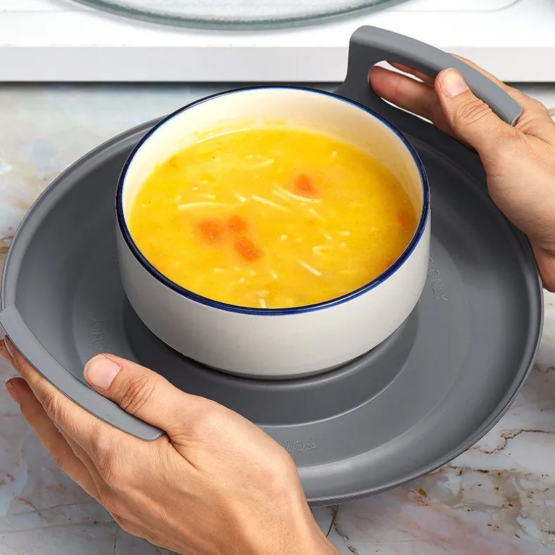 Microwave Cool Caddy Tray - For Bowls or Plates