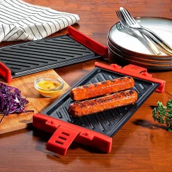 Microwave Grill - Quick, Gourmet Meals with Perfect Grill Lines