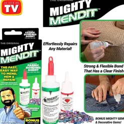 Mighty Mendit™ Fabric Bonding Agent Easy Way To Mend Hem And Repair