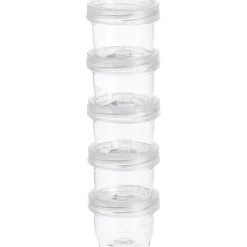Mini Plastic Seasoning and Spice Jar Set with Carrier Bag