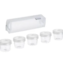 Mini Plastic Seasoning and Spice Jar Set with Carrier Bag