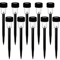 Mini Solar Lights Outdoor Garden Lights 10 Pack