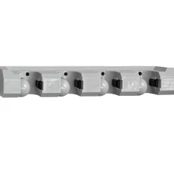 Mop & Broom Wall Mounted Storage Organizer Rack - 4 Slots