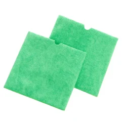 Mop Cape Microfiber, Attach To Any Pole Handle Cleaner Set Of 2