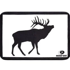 Mossy Oak Buffalo Logo Shower Curtain, Rug, Hand Towels, Valance, Hooks