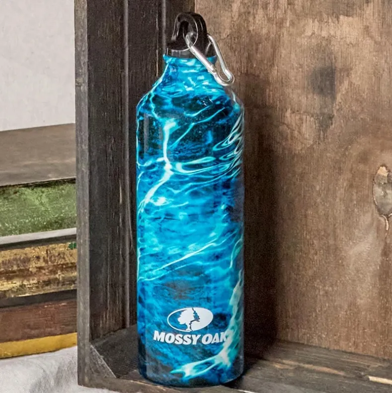 Mossy Oak Elements 25 oz. Water Bottle with Carabiner