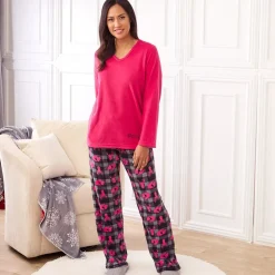 Mossy Oak Fleece Women's Pajama Set 2 Piece