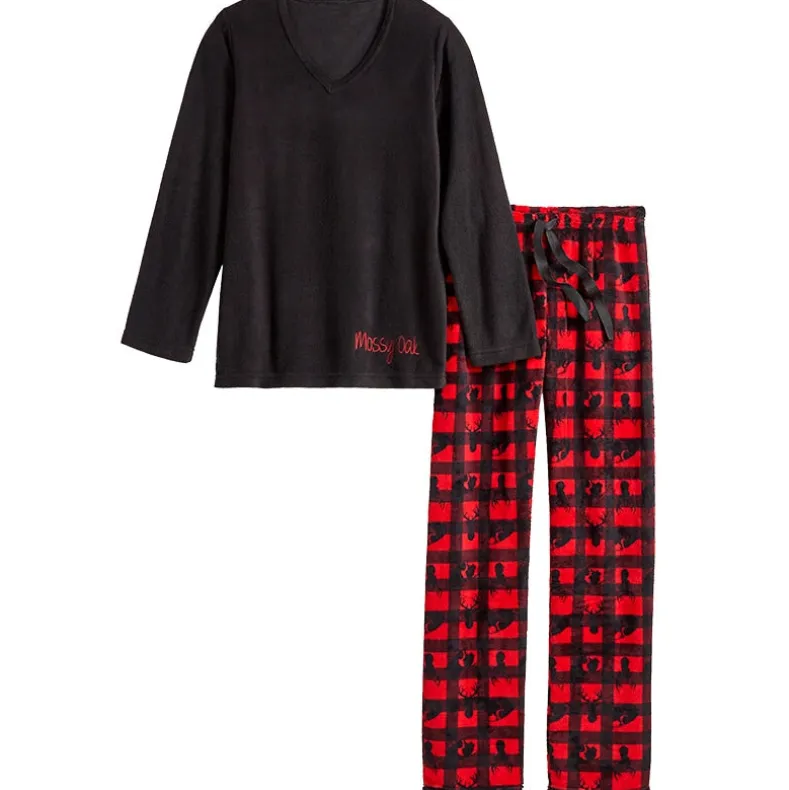 Mossy Oak Fleece Women's Pajama Set 2 Piece