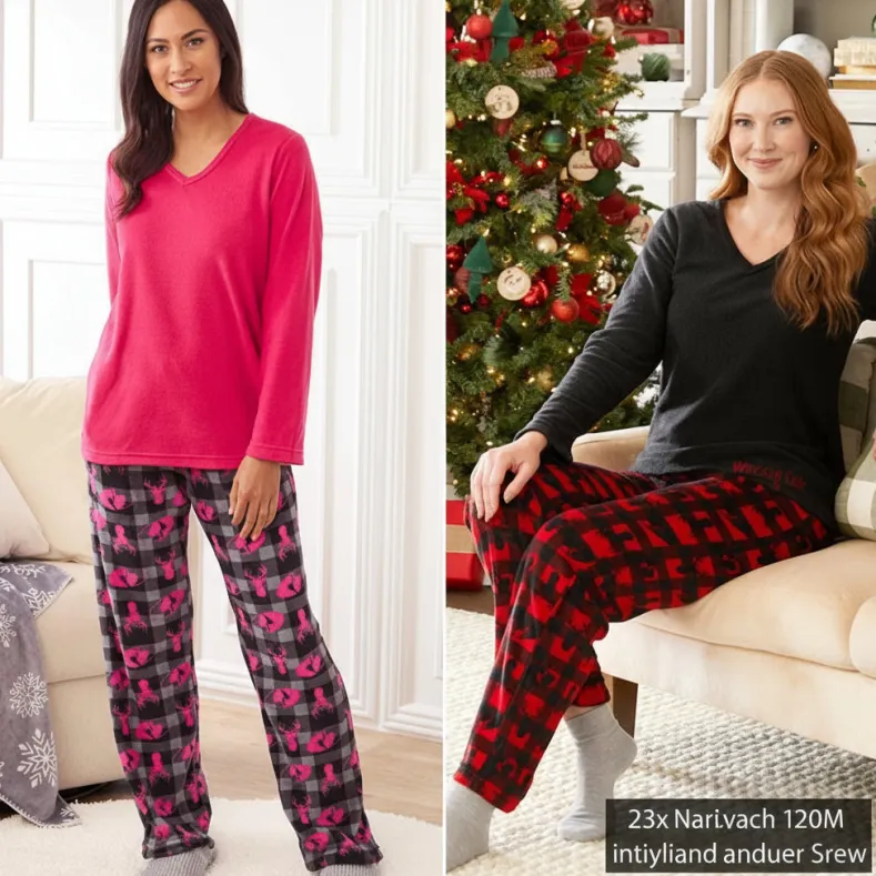 Mossy Oak Fleece Women's Pajama Set 2 Piece