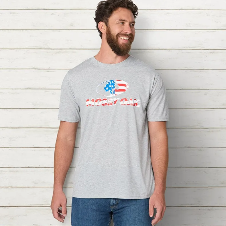 Mossy Oak Men's Screen Tee