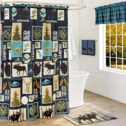 Mossy Oak Never Stop Exploring Shower Curtain or Hooks