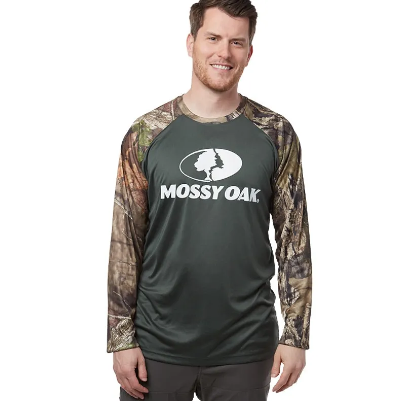 Mossy Oak Performance Long Sleeve Men's T Shirt