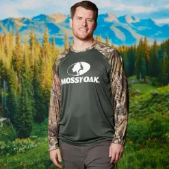 Mossy Oak Performance Long Sleeve Men's T Shirt