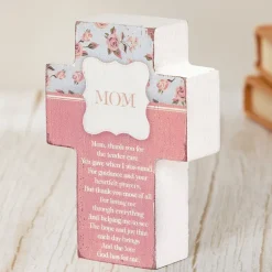 Mother's Day Cross With Cherish Sentiment