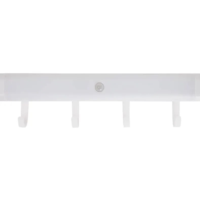 Motion Sensor Cordless LED Night Light With Hooks for Closet, Hallway
