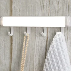 Motion Sensor Cordless LED Night Light With Hooks for Closet, Hallway