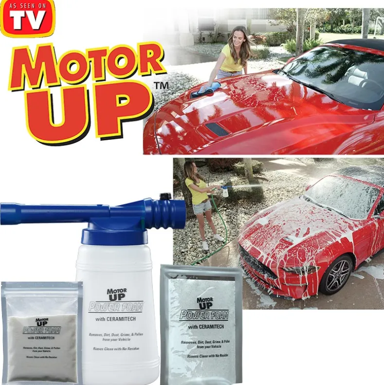 Motor Up™ Power Foam Car Detailing Kit