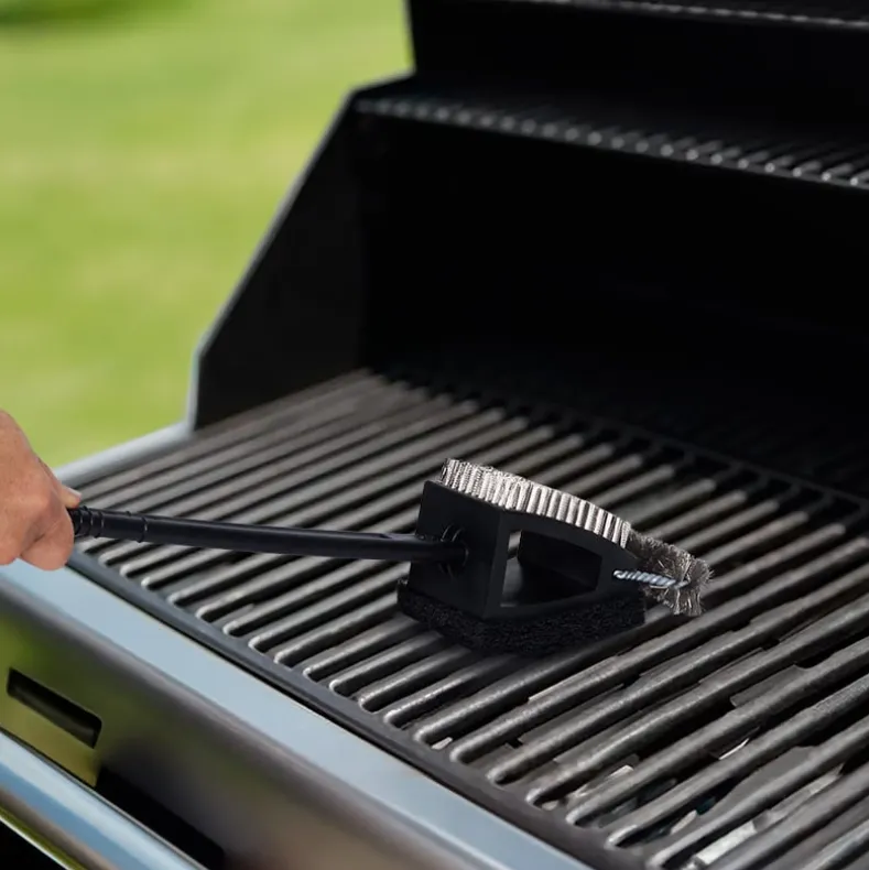 Mr Bar-B-Q Oversized Triple Action Grill Brush