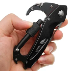 Multifunctional Outdoor Emergency Knife, Stainless Steel Blade