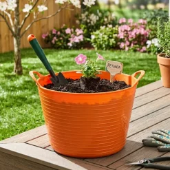 Multi Purpose Flexible Garden Tub With Handles 12L