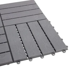 Multi Purpose Interlocking Gray Tiles - Set of 9