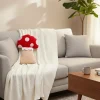 Mushroom Shaped Decorative Pillow