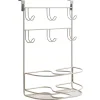 Mybella Over-the-Cabinet Door Deluxe Tiered Styling Station