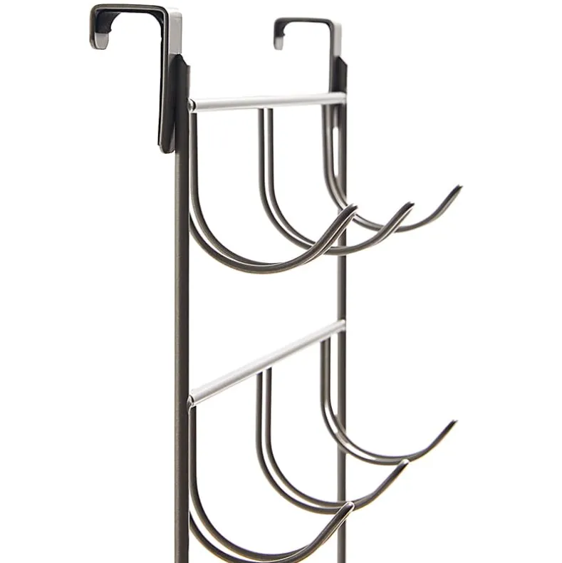 Mybella Over-the-Cabinet Door Deluxe Tiered Styling Station