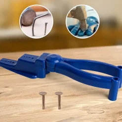 Nail Holder for Hammering Safety Plastic Pliers
