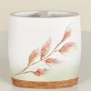 Nature Watercolor Toothbrush Holder or Shower Hooks Set of 12